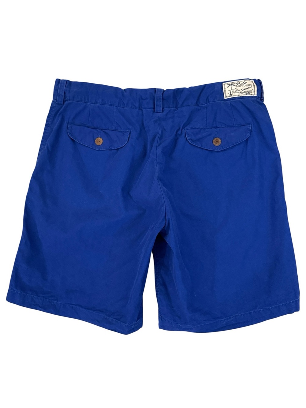 Vintage 90s Polo Ralph Lauren Royal Blue Swim Hybrid Shorts Mens 34